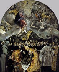 El Greco, Das Begräbnis des Grafen Orgaz, 1586-1588